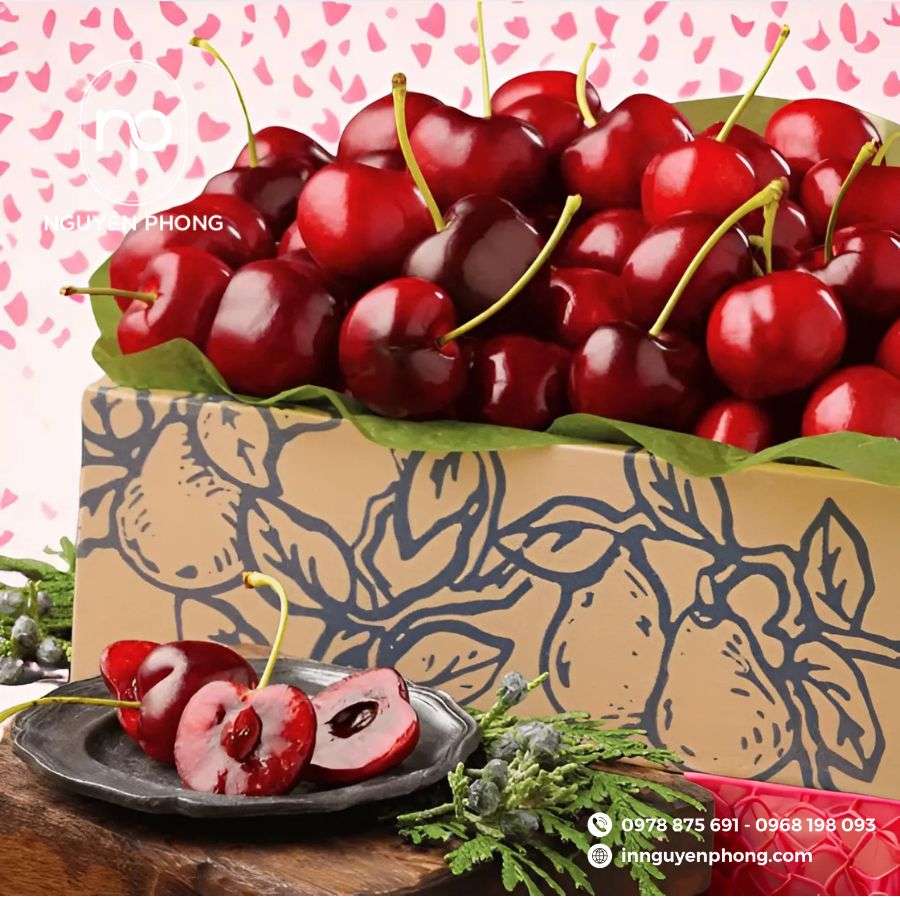 In Hộp Giấy Đựng Cherry: Giải Pháp Bảo Quản Hoàn Hảo!